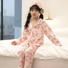 Spring Pajamas For Children Long Sleeve Cotton cardigan Pajamas Suit Cartoon Clothing Set Baby Pyjamas Pijamas Set Sleepwear 2024 - buy cheap