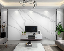 Beibehang custom modern decorative painting wallpaper light luxury jazz white slab background wallpaper home decoration 2024 - buy cheap