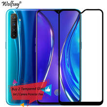 Película de vidro temperado para oppo realme xt, película protetora completa de vidro com cola para os modelos oppo realme xt x2 2024 - compre barato