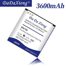 Daxiong-bateria de telefone 3600mah ba750 li-íon., bateria de telefone para sony ericsson xperia arc s lt15i lt18i x12 etc. 2024 - compre barato