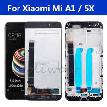Alta qualidade para xiaomi mia1 mi a1 display lcd + digitador da tela de toque painel vidro para xiaomi mi a1 mi5x mi 5x lcd 5.5" 2024 - compre barato