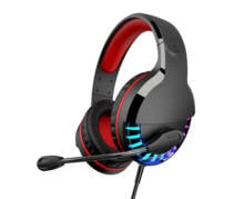 BENTOBEN-auriculares profesionales con cable para juegos, cascos estéreo de graves profundos con micrófono para PC, portátil, Gamer 2024 - compra barato