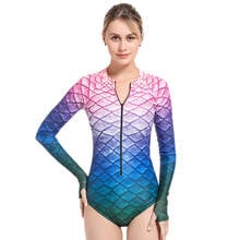 New Nylon Neoprene Front Zip Shorty Wetsuit Scuba Diving Suit Rash Guard Swimwear Long Sleeves Surfing Beach Bathing Body Suits 2024 - buy cheap