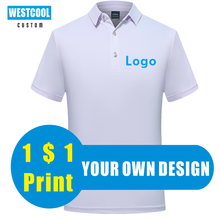 6 Color Polo Shirt Custom Logo Embroidery Personalized Brand Text Picture Summer Breathable Polo Shirt WESTCOOL 2024 - buy cheap