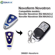 New-style NOVOFERM NOVOTRON 502 MAX43-2, 504 MAX43-4 substituição controle remoto Rolling code 433,92mhz transmissor Remoto 2024 - compre barato