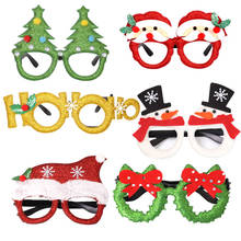 ZOTOONE 1PC Christmas Decorations Glasses Adult Kids Toys Christmas Antlers Santa Claus Snowman Glasses DIY Party Decoration G 2024 - buy cheap