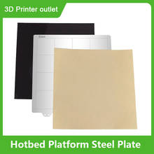 Accesorios para impresora 3D, placa de acero con plataforma Hotbed de 220mm, superficie B con pegatina magnética y PEI para impresora 3D Wanhao Anet A8 A6 2024 - compra barato
