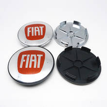 4pcs 68mm For Fiat Wheel Center Cap Hubs Car Styling Emblem Badge Logo Rims Cover 65mm Stickers Accessories 2024 - buy cheap