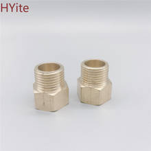 Brass Hose Pipe Fittings F/M 1/8" 1/4" 3/8" 1/2 PT Male to Female Thread Hex Bushing Pipe Fittings Adapter 2024 - buy cheap