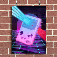Paintings Wall Art Handheld Game Console Canvas Retrowave Modular Picture HD Print Neon Posters Home Decor For Living Room Frame 2024 - buy cheap