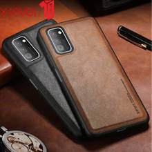 X-level Leather Case For Huawei Honor V30 Pro Soft Silicone Edge Back Phone Cover For Huawei V30 Case View30 Pro 2024 - buy cheap