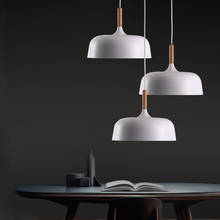Led Pendant Lights/pendant Lamps Modern Hanglamp Aluminum Suspension Luminaire Wood Hanging Lightings Kitchen Dining Room 2024 - buy cheap