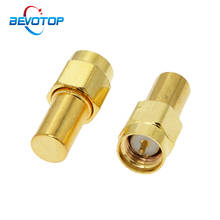 2PCS 1W 3.0GHz 50ohm SMA/RP-SMA Male RF Coaxial Termination Dummy Load Connector Socket Brass Straight Coaxial RF Adapters 2024 - buy cheap