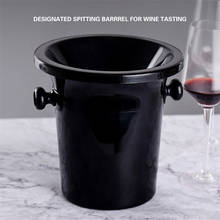 Plastic spitting barrel red wine barrel champagne barrel blind tasting barrel ice bucket ice grain black wine barrel cooler 2024 - buy cheap