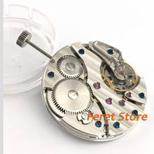 Relógio de cisne para homens, 36.6mm, 17 joias, pescoço, 6497, movimento de enrolamento manual, compatível com parnis, relógio masculino p71 2024 - compre barato