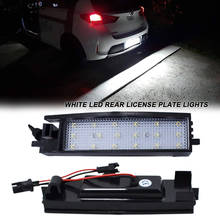 1Pair No Error White 6000K LED Rear Number License Plate Lights For Toyota Auris MK2 Aygo Avalon Corolla Yaris Solara Camry RAV4 2024 - buy cheap