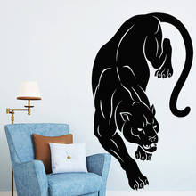 Black Panther Wall Sticker Wild Tribal Animal Vinyl Decal Jungle Predator Mural Living Room Decor Creative Home Decoration O237 2024 - buy cheap