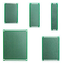5 шт./лот 4x6 3x7 5x7 2x8 7x9 см, двухсторонний прототип «сделай сам», универсальная печатная плата печатной платы, печатная плата для Arduino 2024 - купить недорого