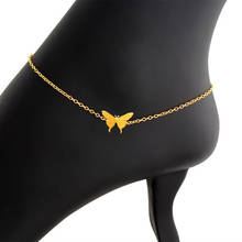 V Attract Friendship Bijoux Femme Gold Ketting Pulseira Feminina Stainless Steel Jewelry Cute Butterfly Bracelet Femme 2024 - buy cheap