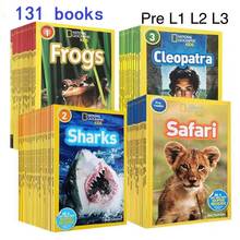 Libro de imágenes en inglés para niños, libro de ciencia popular para niños de nivel 1-3 be a NAT GEO, 131 libros 2024 - compra barato