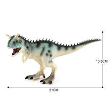 Juego de dinosaurios de Jurassic Wild Life para niños, juguetes de plástico, Carnotaurus, Dragon World Park, modelo de dinosaurio, figuras de acción, regalos para niños 2024 - compra barato