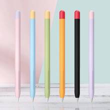 Funda protectora de silicona para bolígrafo Stylus, resistente al desgaste, antideslizante, Color de contraste, envío directo 2024 - compra barato