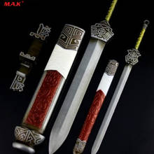 1/6 modelo de arma 22cm conjunto de espada com cinco peças de armas antigas soldado chinês acessórios para bonecas de 12 polegadas em estoque 2024 - compre barato