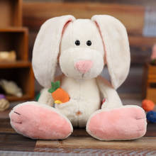 Soft Cute Kawaii Rabbit eating radish Plush Bunny Rabbit Plush Toy Bunnies Doll Toys Stuffed Cotton Animal Gift for kids 2024 - buy cheap