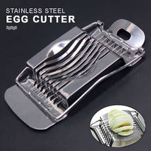 Stainless Steel Boiled Egg Slicer Kitchen Mushroom Tomato Egg Cutter Multipurpose Wire Chopper Kitchen Tools Gadgets Accessories 2024 - buy cheap