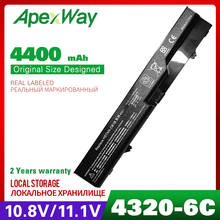 Apexway 4400mAh laptop battery for HP HSTNN-Q78C-3 HSTNN-Q78C-4 HSTNN-Q81C HSTNN-UB1A PH09 PH06 COMPAQ 320 321 420 421 620 621 2024 - buy cheap