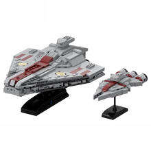 NEW Venator Class Republic Attack Cruiser Micro Star Destroyer Compatible with Star MOC Wars Yoda Baby Building Block Toys Gifts 2024 - buy cheap
