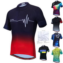 Weimostar ECG Cycling Jersey Men Mountain Bike Clothing Breathable MTB Bike Jersey Shirt Racing Sport Uniforme Bicycle Clothes 2024 - buy cheap