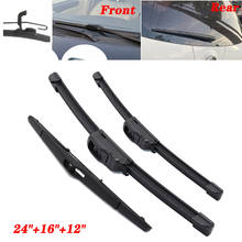 Wiper Front & Rear Wiper Blades Set For Hyundai Tucson MK2 ix35 2010-2015 Windshield Windscreen Rear Window 24"+16"+12" 2024 - buy cheap