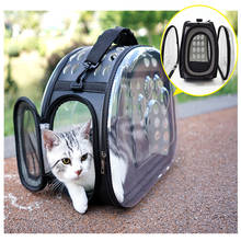 Foldable Cat Travel Bag Pet Handbag Breathable cat Dog Carrying Case Outside Space Puppy Transparent Shoulder Bag Pet Supplies 2024 - buy cheap