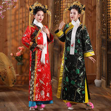 Vestido cheongsam elegante para mujer, traje de princesa de la antigua Qing dynasty, ropa tradicional china, atuendo de escenario de película de TV 2024 - compra barato