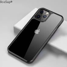 OceSap Case For iPhone 12 Pro Max Case Soft TPU + Hard PC Protect Cover For iPhone 12 Pro Max  11 Pro 12 Pro Mini Max Case Coque 2024 - buy cheap