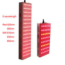 Luz roja de terapia, temporizador de cobertura grande de alto rendimiento para el dolor de la piel, 500W, 1000W, NIR, 850nm, 830nm, 810nm, rojo, 630nm, 660nm 2024 - compra barato