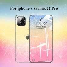 Защитное закаленное стекло 100D для iphone X, XR, XS, 11 Pro, Max, защитная пленка для экрана iphone 11 Pro, Xs Max, X 2024 - купить недорого