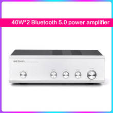 40W*2HIFI Power Amplifier DIY Bluetooth 5.0STK4174 Home Audio Speaker Power Amplifier with Tone Knob RCA Terminal 20Hz-50KHz 2024 - buy cheap