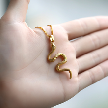 Cute Snake Necklace For Women New Animal Snake Dangle Pendant Necklace Minimalist Style Trendy Female Birthday Jewelry Bijoux 2024 - buy cheap