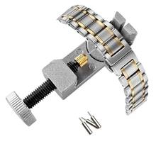Kit de herramientas de reparación de correa de reloj de pulsera de acero inoxidable, removedor de Pin de banda, Kit de herramientas de ajuste pequeño 2024 - compra barato