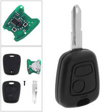 433MHz 2 Buttons Keyless Uncut Flip Remote Key Fob with ID46 PCF7961 Chip and NE73 Blade Fit for Peugeot 206 / 306 / 405 new 2024 - buy cheap