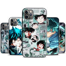 Чехол из ТПУ Deku Izuku Midoriya My Hero academic для iPhone 12 Pro mini XS Max XR X SE 2020 6S 8 7 Plus 11 Pro Max 2024 - купить недорого