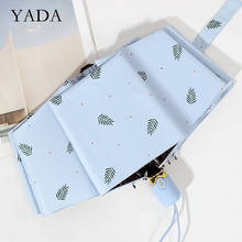 YADA INS Plant Grass&Leaf Pattern Automatic Umbrella Fold Women Men UV Rainproof Umbrella Parasol Rain Sun Umbrellas YD200262 2024 - buy cheap