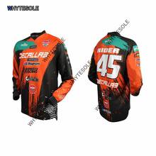 2022 enduro motocross Jersey mtb downhill jersey MX cycling mountain bike DH maillot ciclismo hombre custom man bmx jersey 2024 - buy cheap