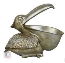 soft decoration living room door key storage cabinet shoe entrance decoration The pelican statue home decoration accessories 2024 - buy cheap