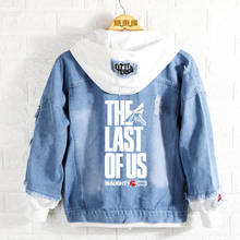 Sudadera con capucha The last of us para hombre, abrigo de juego The last survivor, chaqueta vaquera para exteriores, primavera y otoño 2024 - compra barato