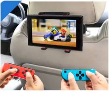 Подголовник автомобиля Подставка для Nintendo Switch регулируемый держатель для консоли Nintendo Switch iPad смартфона планшета 2024 - купить недорого