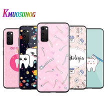 Funda de teléfono con dibujos de dentistas para Samsung Galaxy S20 FE Ultra Lite Plus, A11, A12, A21, A31, A41, A42, A51, A52, A71, A81, A91 2024 - compra barato