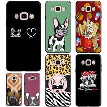 French Bulldog Cute Dogs Case For Samsung Galaxy J5 J7 J1 J3 2016 A5 A3 2017 J4 J6 J8 A7 A9 A6 A8 Plus 2018 Cover 2024 - buy cheap